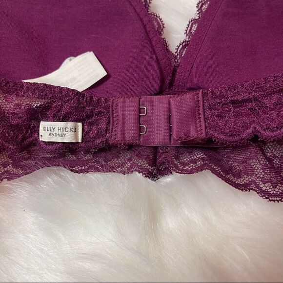 Gilly Hicks Sydney Halter Lace Bralette S - Picture 4 of 5